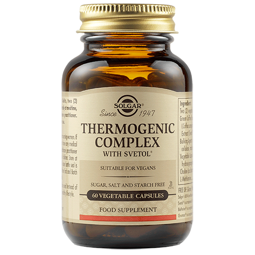 Solgar® | THERMOGENIC COMPLEX WITH SVETOL VEGETABLE CAPSULES